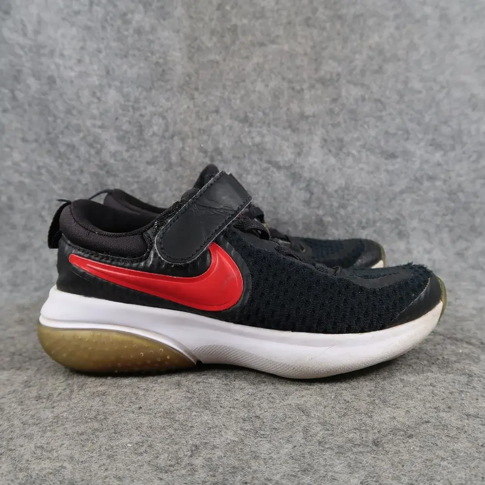 Nike Shoes Kids 10.5C Sneakers Project Pod Bred Athletic Trainer Black Red Youth